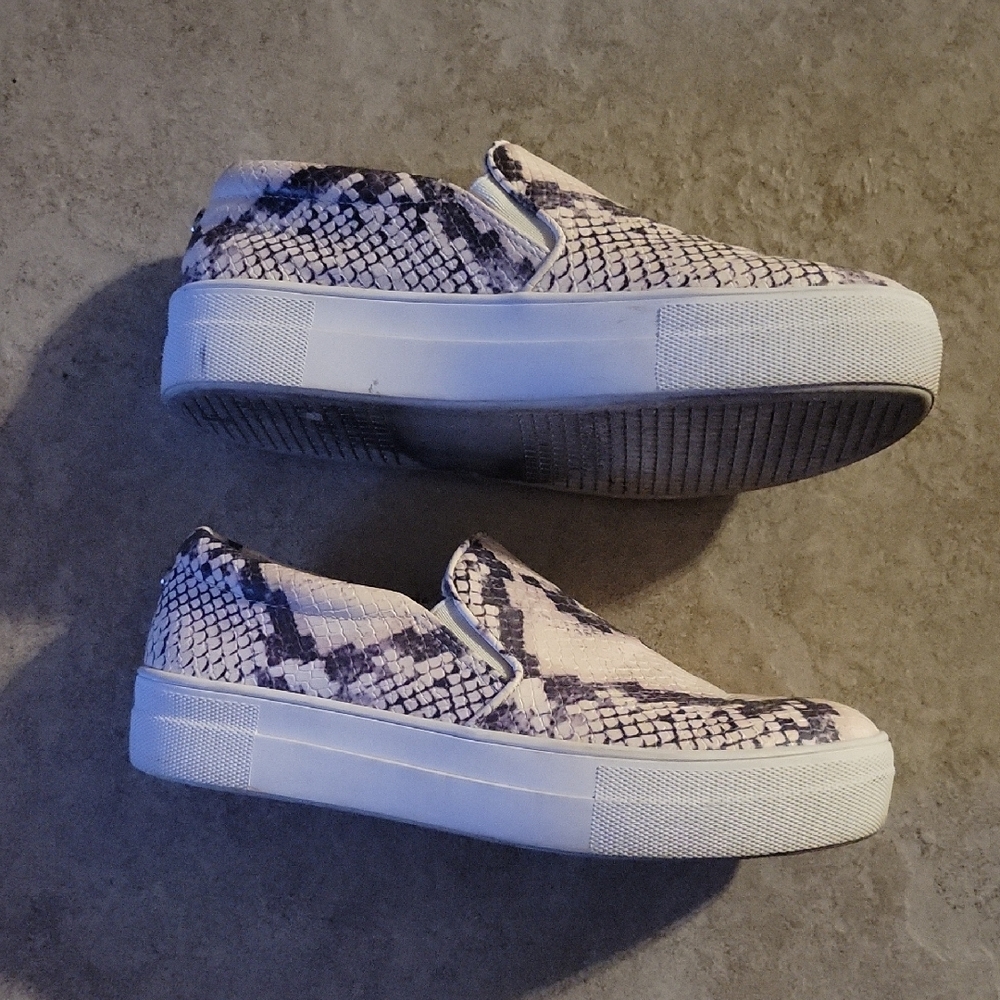 Steve Madden Python Pattern Slip-Ons - Picture 6 of 7